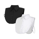 Darrahopens Fashion > Women's Fashion > Women's Accessories Women's Collar Insert 2 Pcs Detachable Fake Collar