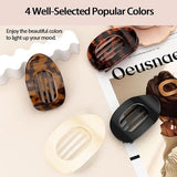 Darrahopens Fashion > Women's Fashion > Women's Accessories Women's Hair Clips - Curved Design - Perfect for Lying or Running - Matte Finish for a Secure Hold - Suitable for Thin or Thick Hair - 4 Pieces