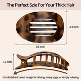 Darrahopens Fashion > Women's Fashion > Women's Accessories Women's Hair Clips - Curved Design - Perfect for Lying or Running - Matte Finish for a Secure Hold - Suitable for Thin or Thick Hair - 4 Pieces