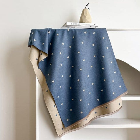 Darrahopens Fashion > Women's Fashion > Women's Accessories Women's scarf - Long scarf - Double-sided warm blanket - Suitable for spring, autumn and winter - 185*65cm - Blue
