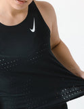 Darrahopens Fashion > Women's Fashion > Women's Activewear Nike Womens Aeroswift Running Singlet Run Jog Gym - Black In Australia - Darrahopens