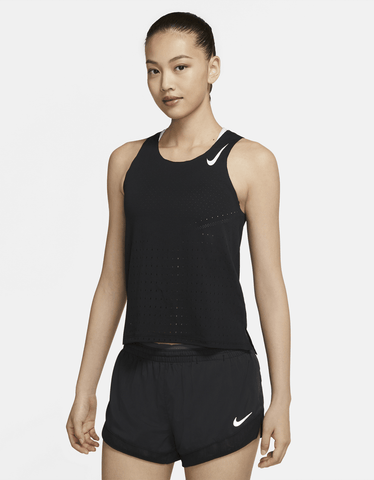 Darrahopens Fashion > Women's Fashion > Women's Activewear Nike Womens Aeroswift Running Singlet Run Jog Gym - Black In Australia - Darrahopens