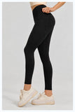 Darrahopens Fashion > Women's Fashion > Women's Activewear Slim Fit Sports Pants - High Rise Yoga Pants with Side Pockets - Soft and Stretchy Blended Fabric, Breathable and Comfortable - Skinny Fit with Elastic Waist - Suitable for Yoga, Fitness, Walking and Daily Use (Black, Size XL)