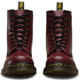 Darrahopens Fashion > Women's Fashion > Women's Boots Dr. Martens Unisex 1460Z DMC 8 Lace Up Cherry Red Smooth Leather Boots Shoes Doc In Australia - Darrahopens