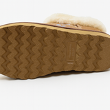 Darrahopens Fashion > Women's Fashion > Women's Boots Womens Australian Sheepskin Wool Fur Mini UGG Ankle Boots in Metallic Chestnut - 8