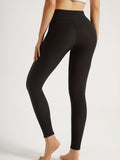Darrahopens Fashion > Women's Fashion > Women's Bottoms Solid Color Thickened Casual Sports Leggings - Gray - Size 16(AU16/EU44)