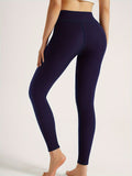 Darrahopens Fashion > Women's Fashion > Women's Bottoms Solid Color Thickened Casual Sports Leggings - Gray - Size 16(AU16/EU44)