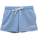 Darrahopens Fashion > Women's Fashion > Women's Bottoms Women's Casual Fleece Shorts Sweat Athletic Track Pants w Elastic Wasit Pockets, Blue, L