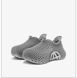 3d Printed Running Shoes Lightweight Running Shoes Breathable Sneakers Custom - Silver - Size 6(AU6/EU37) In Australia - Darrahopens