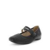 Darrahopens Fashion > Women's Fashion > Women's Casual Shoes AEROCUSHION Women's MIKERII Flats Black Shoe 5US