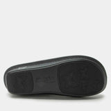 ALEGRIA Paloma Nursing Shoes Slip On Womens Work Working Hospitality - Black Nappa