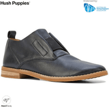 Darrahopens Fashion > Women's Fashion > Women's Casual Shoes HUSH PUPPIES Women's Annerly Clever Flats Shoes Soft Leather Business Heels - Black In Australia - Darrahopens