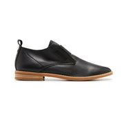 Darrahopens Fashion > Women's Fashion > Women's Casual Shoes HUSH PUPPIES Women's Annerly Clever Flats Shoes Soft Leather Business Heels - Black In Australia - Darrahopens