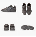 Darrahopens Fashion > Women's Fashion > Women's Casual Shoes Leopard Print Sneakers Platform Chunky Shoes High-Top Casual Shoes Unisex - Gray pigeon - Size 4(AU4/EU35) In Australia - Darrahopens