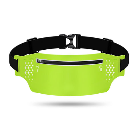 Darrahopens Fashion > Women's Fashion > Women's Handbags 2 Pcs Fluorescent Green Lightweight Women's Running Waist Bag - Splash-Proof Fitness Belt with Stretchable Phone Storage