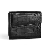 Darrahopens Fashion > Women's Fashion > Women's Handbags 3-Pack Soft PU Rhombus Pattern Quilted Lipstick & Card Holder - Portable & Durable Cosmetic Pouch / Coin Purse (Brown Quilted & Beige Crocodile Pattern & Black Crocodile Pattern Set)