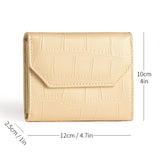 Darrahopens Fashion > Women's Fashion > Women's Handbags 3-Pack Soft PU Rhombus Pattern Quilted Lipstick & Card Holder - Portable & Durable Cosmetic Pouch / Coin Purse (Brown Quilted & Beige Crocodile Pattern & Black Crocodile Pattern Set)