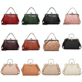 Darrahopens Fashion > Women's Fashion > Women's Handbags Adjustable Leather Crossbody Bag With Vintage Buckle