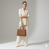 Darrahopens Fashion > Women's Fashion > Women's Handbags Bagco Valette Leather Satchel-Light Green