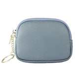 Darrahopens Fashion > Women's Fashion > Women's Handbags Blue Stylish Mini Zipper Wallet for Women – Compact PU Coin Purse with Key Ring & Card Storage (3-Pack)