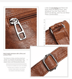 Darrahopens Fashion > Women's Fashion > Women's Handbags Brown Women's Crossbody Bag Soft PU Leather Shoulder Phone Bag Vintage European Style Small Messenger Purse