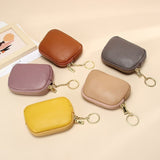 Darrahopens Fashion > Women's Fashion > Women's Handbags Claret Stylish Mini Zipper Wallet for Women – Compact PU Coin Purse with Key Ring & Card Storage (3-Pack)