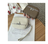 Darrahopens Fashion > Women's Fashion > Women's Handbags Dark Pink Women's Mini Genuine Leather Coin Purse Double Zipper Organiser Multi-function Wristlet Wallet