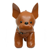 Darrahopens Fashion > Women's Fashion > Women's Handbags French Bulldog Shaped Bag – Cute Animal Crossbody Shoulder Bag with Adjustable Strap, PU Leather Dog Backpack for Women, Fashion Statement Accessory (Brown)