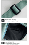 Darrahopens Fashion > Women's Fashion > Women's Handbags Green Minimalist Corduroy Crossbody Bag – Large Capacity Single Shoulder & Diagonal Sling Bag in Korean Style