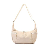 Darrahopens Fashion > Women's Fashion > Women's Handbags Large Nylon Crossbody Hobo Bag for Women, Lightweight Water-Resistant Shoulder Bag, Beige