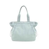 Darrahopens Fashion > Women's Fashion > Women's Handbags Lightweight Nylon Shopper Tote Bag 18L Side-Cinch Shoulder Bag - Mint