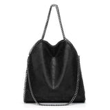 Darrahopens Fashion > Women's Fashion > Women's Handbags Luxury Shoulder Bag Women Chain Handbag Crossbody Soft Bag Black by WELLNGS