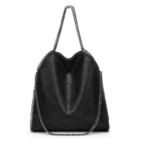 Darrahopens Fashion > Women's Fashion > Women's Handbags Luxury Shoulder Bag Women Chain Handbag Crossbody Soft Bag Black by WELLNGS