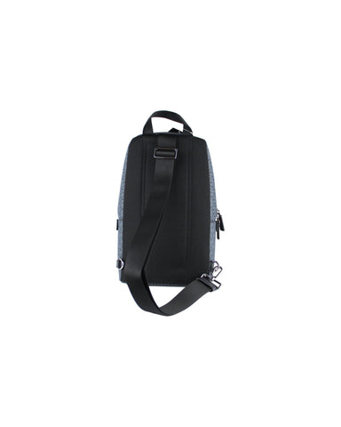 Darrahopens Fashion > Women's Fashion > Women's Handbags Michael Kors Men's Cooper Medium Navy Signature PVC Sling Backpack - One Size