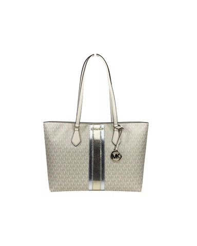 Darrahopens Fashion > Women's Fashion > Women's Handbags Michael Kors Women's Sheila Large Tote Purse Bag Pale Gold - One Size