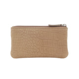 Darrahopens Fashion > Women's Fashion > Women's Handbags Pierre Cardin Ladies Womens Genuine Leather RFID Coin Purse Wallet - Taupe (Croc)
