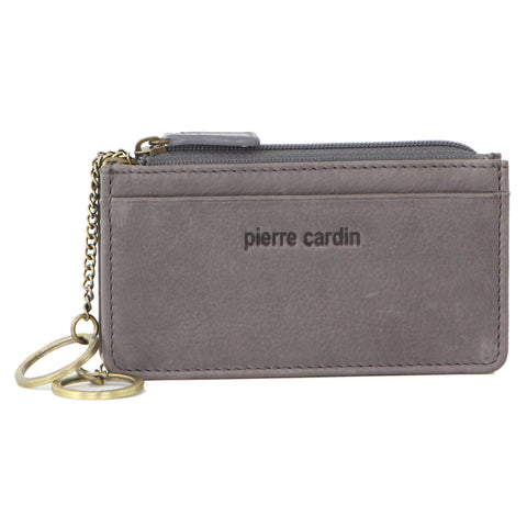 Darrahopens Fashion > Women's Fashion > Women's Handbags Pierre Cardin Womens Soft Italian Leather Coin Purse Holder Wallet - Teal
