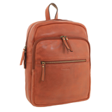 Darrahopens Fashion > Women's Fashion > Women's Handbags Pierre Cardin Womens Vintage Backpack Bag in Cognac