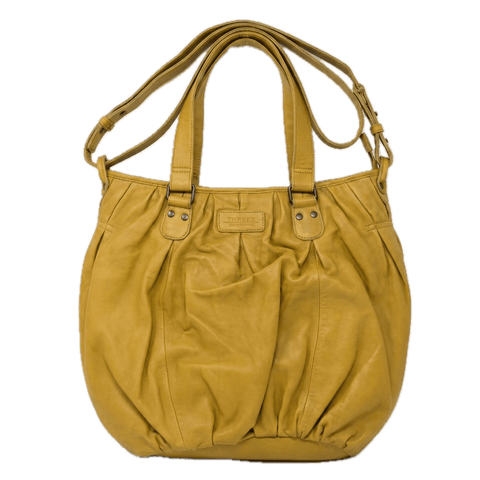 Premium Womens Leather Shoulder Bag Messenger Satchel Handbag Purse ITWB02 - Yellow In Australia - Darrahopens