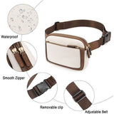 Darrahopens Fashion > Women's Fashion > Women's Handbags Women PU Leather Belt Bag Crossbody Waist Bag Travel Bag Black