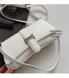 Darrahopens Fashion > Women's Fashion > Women's Handbags Womens Classic Baguette Shoulder Bag Soft PU Leather Underarm Purse with Adjustable Strap Crossbody Handbag Minimalist 90s Style Black