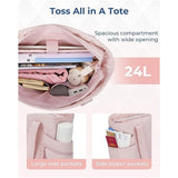 Darrahopens Fashion > Women's Fashion > Women's Handbags Womens Puffer Tote Bag Quilted Nylon Shoulder Handbag Large Capacity Laptop Work Travel Gym Carryall Bag with Zipper Beige
