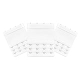 Darrahopens Fashion > Women's Fashion > Women's Intimates 3 Hooks Underwear Extension Bra Buckle Bra Extender Hook Brassiere Strap - White