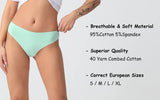 Darrahopens Fashion > Women's Fashion > Women's Intimates 3 pcs Women's Low Waist Cotton Sexy Thong Underwear size L