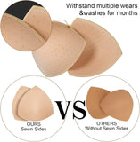 Darrahopens Fashion > Women's Fashion > Women's Intimates Bra Pads Insert 5 Pairs D Cup Breathable