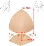 Darrahopens Fashion > Women's Fashion > Women's Intimates Bra Pads Insert 5 Pairs D Cup Breathable