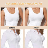 Darrahopens Fashion > Women's Fashion > Women's Intimates Nipple Covers (Set of 4) - Reusable Nipple Covers - Invisible Silicone Nipple Covers - Nipple Covers - Silicone Nipple Covers - Suitable for backless, low-cut evening dresses, wedding dresses and slip dresses - Beige - Medium