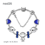 Darrahopens Fashion > Women's Fashion > Women's Jewellery 10 Styles Charm Bracelets Set: Colorful Alloy & Glass Beaded Bracelets, Adjustable Length 16-21cm(triple)