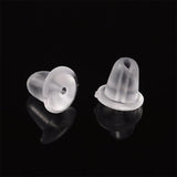 Darrahopens Fashion > Women's Fashion > Women's Jewellery 200 Rubber Earnuts Earring Nuts Findings Earring Backs Clear Plastic Dewsupplies