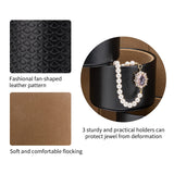 Darrahopens Fashion > Women's Fashion > Women's Jewellery Black Travel Jewelry Case: 3-Layer PU Cylinder Organizer for Necklaces, Earrings, Gifts for Travelers & Jewelry Lovers